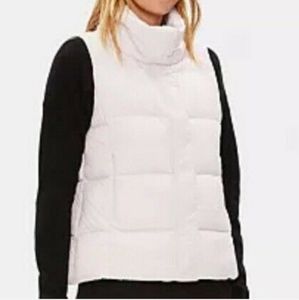 NWT Eileen Fisher Funnel Neck Vest XXS